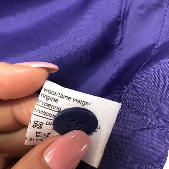 Louise Feraud German made wool pencil skirt - Picture 3 of 8